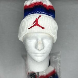 Jordan Beanie with Red Michael Jordan Logo